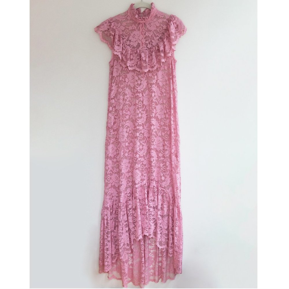 GANNI - Lace Pattern Long Dress (NWOT)
